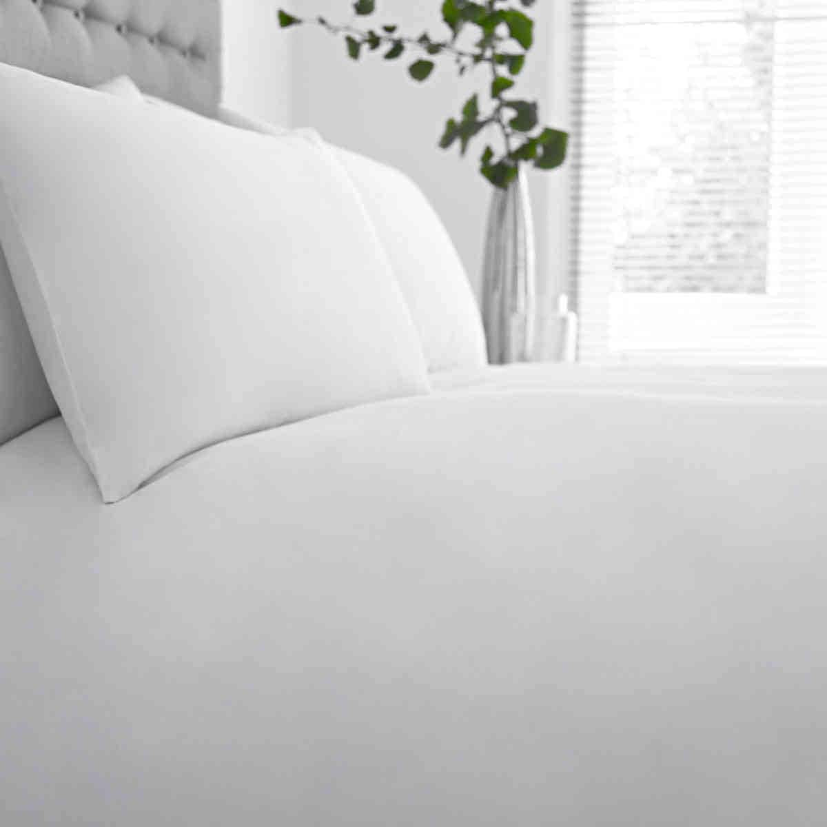 500TC Timeless Egyptian Collection Duvet Set with Plain Housewife Edging